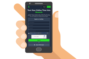 mobile version of cashflipz