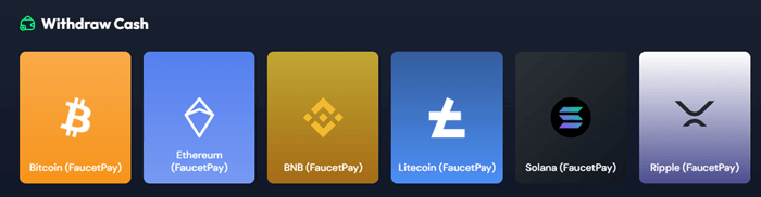 payout methods of lootcrypto