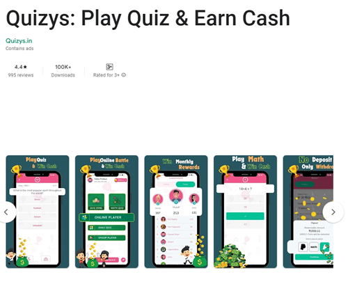 quizys app