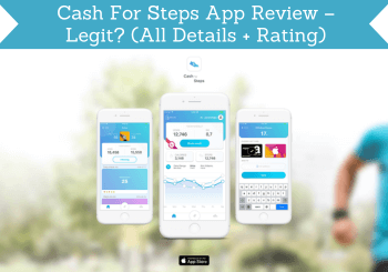 cash for steps app review header