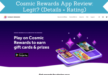 cosmic rewards app review header