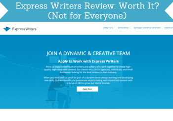 express writers review header