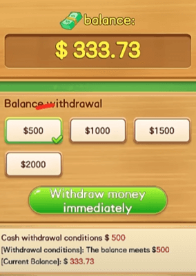 payout option of words to win