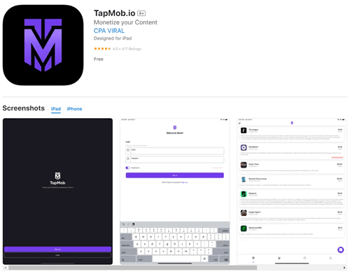 tapmob app