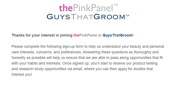 how to join thepinkpanel