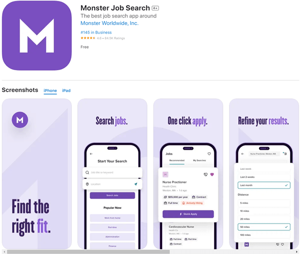 monster app