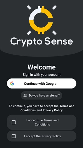 how to join crypto sense