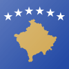 kosovo flag button