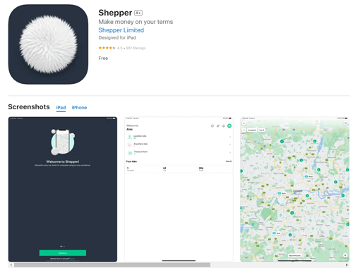 shepper app