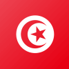 tunesia flag button