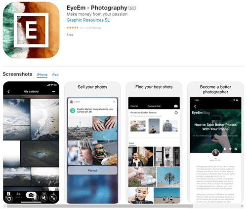 eyeem app