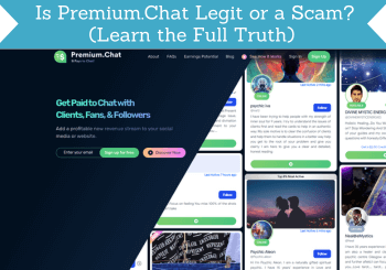 premium chat review header