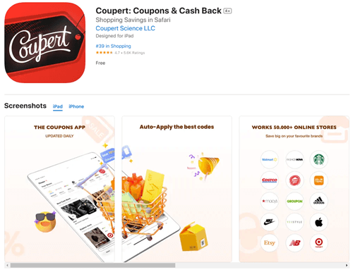 coupert app