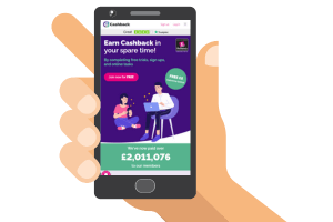 mobile version of cashback uk