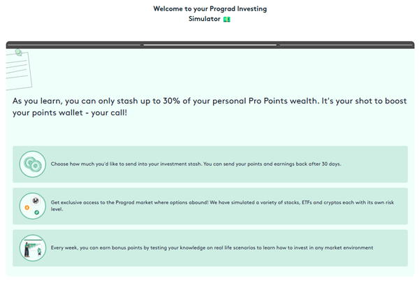 prograd investing simulator