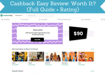 cashback easy review header