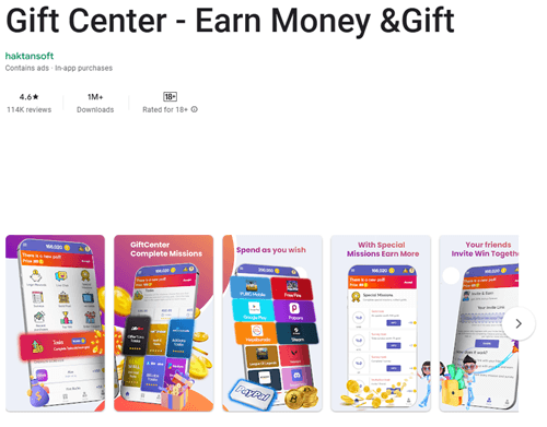 gift center app