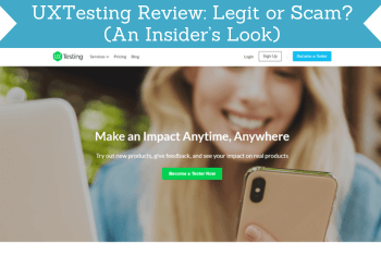 uxtesting review header