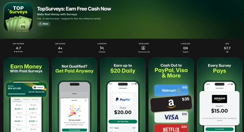 app of topsurveys