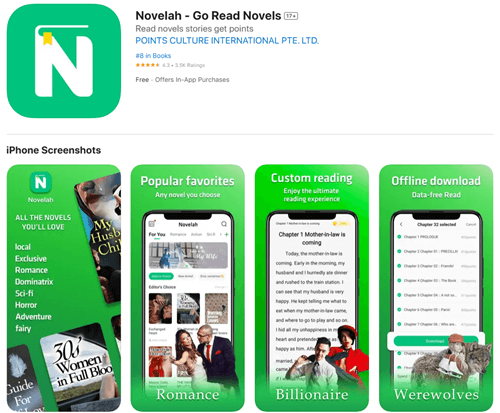 novelah app