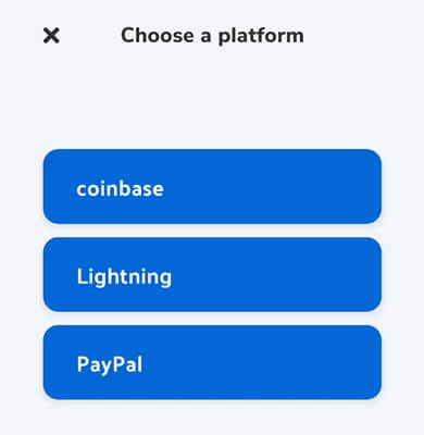 payout options of sweet bitcoin