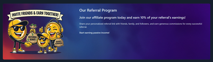 referral program cashinstyle
