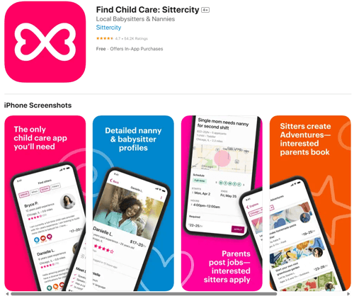 sittercity app