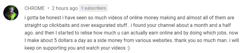 paidfromsurveys testimonial 4