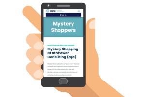 apc mystery shopping mobile