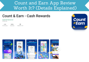 count and earn app review header