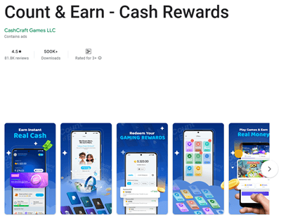 count and earn app
