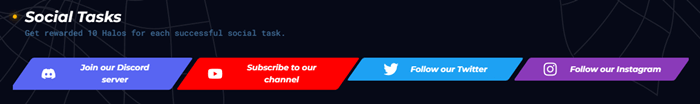 halosgg social tasks