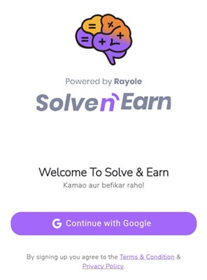 how to join solve and earn