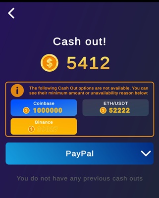 payout options of juicy cash