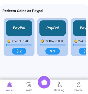 payout options of solve and earn