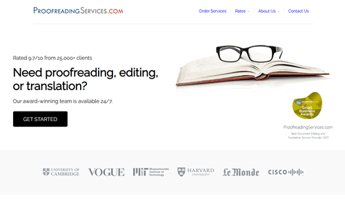proofreading services