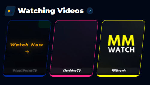 watching videos on halos gg