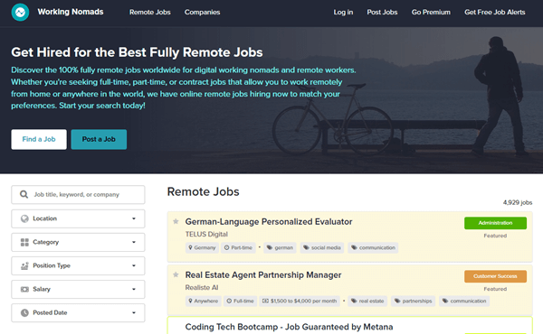 working nomads
