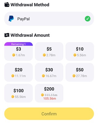 payout options of gold town