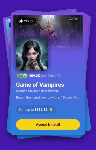 snakzy game offer example