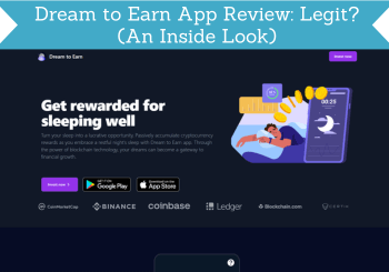 dream to earn app review header