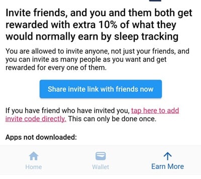dream to earn referral program