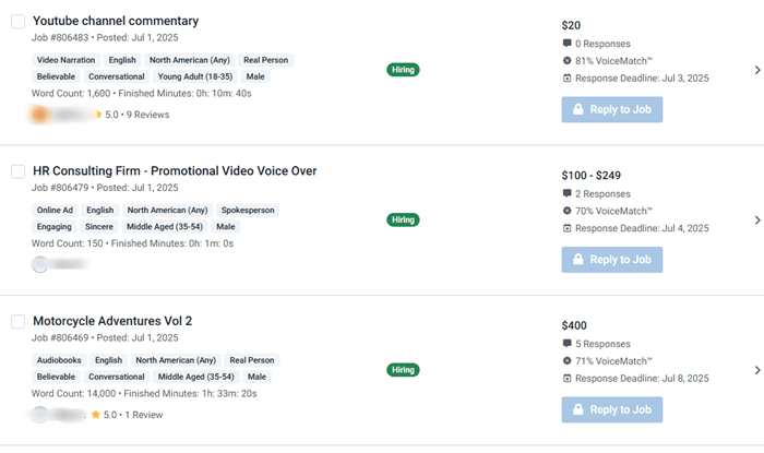 how to earn from voices com