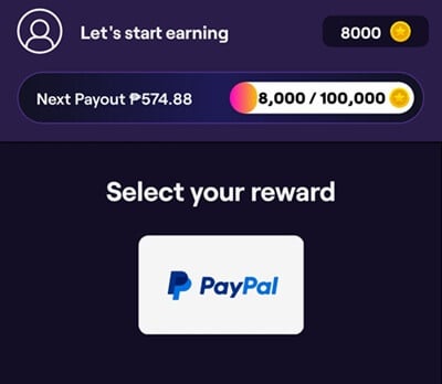 payout options of playful rewards