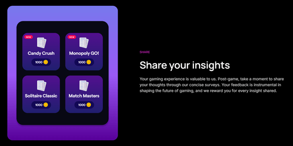 sharing insight on playful rewards
