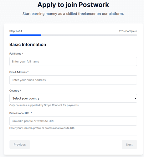 how to join postwork