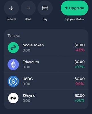 nodle cash payout method
