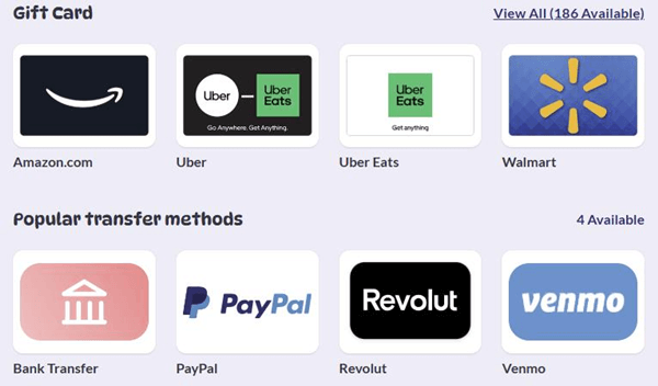 payout options of earnstar