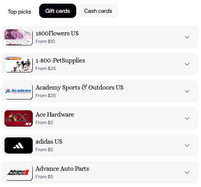 payout options of sproutful