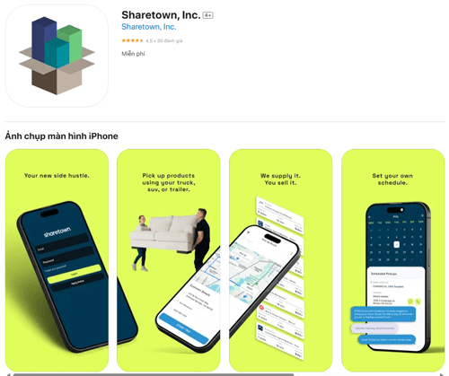 sharetown app